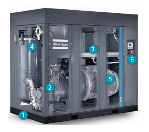 Kaip pašalinti sraigtinio oro kompresoriaus gedimo lemputę