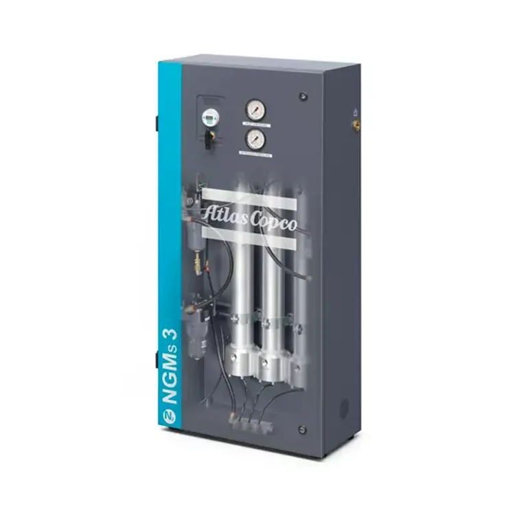 Į membraną integruotas azoto generatorius