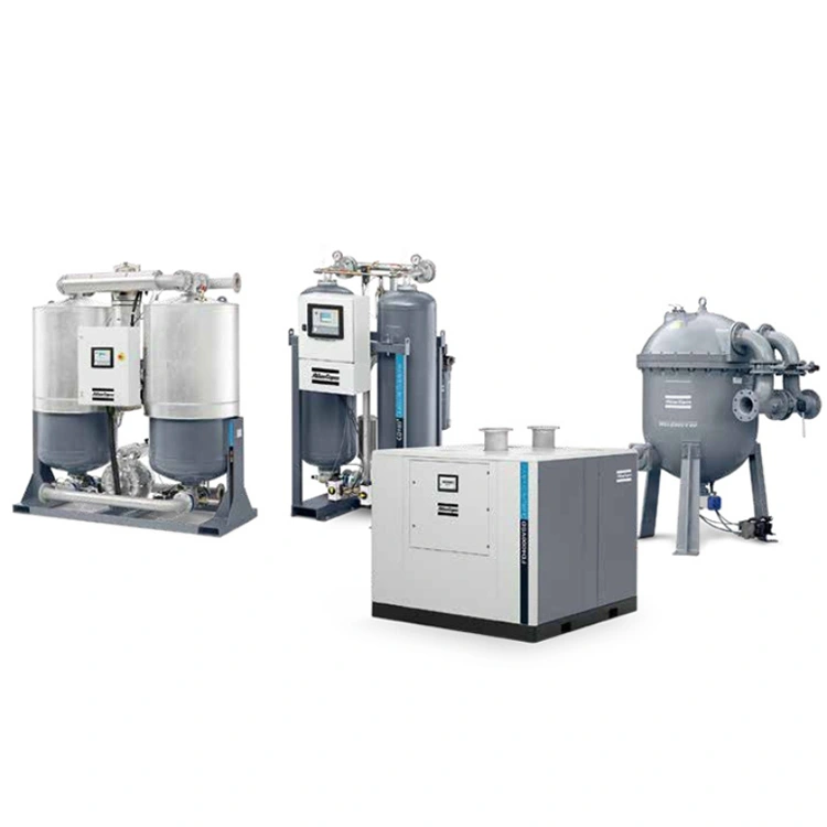 Sukamasis sraigtinis oro kompresorius be alyvos