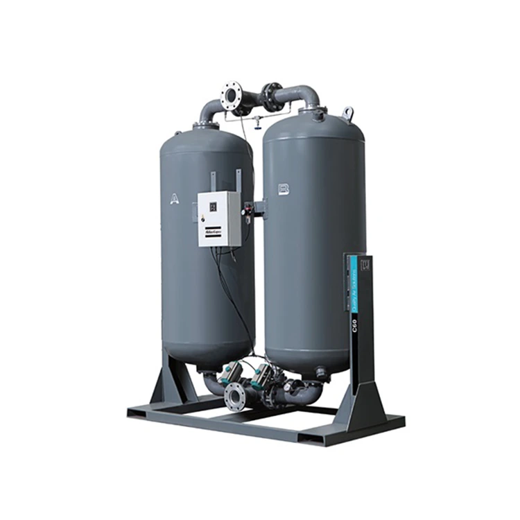 Šiek tiek šildomas adsorbcinis džiovintuvas